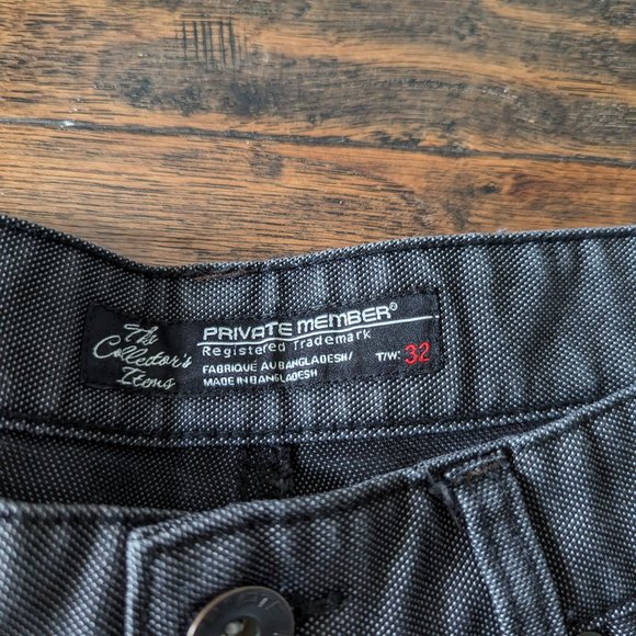 Men Dark Grey Jeans - Size 32 waist - Picture 2 of 11